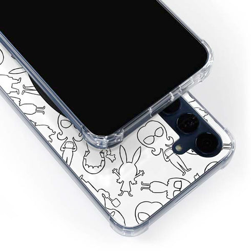 Bobs Burgers Tina Uhh Galaxy A35 5G Clear Case